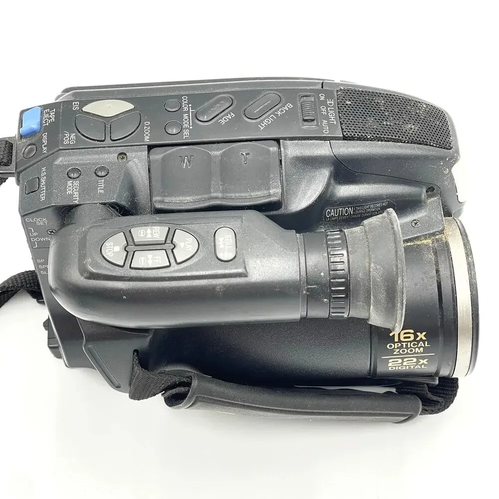 Panasonic Palmcorder PalmSight Camcorder PV-L657 VHS No Battery Untested